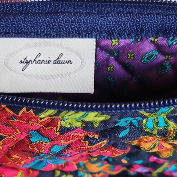 Stefanie Dawn Quilted Crossbody/shoulder Bag Made In The USA - Picture 5 of 11